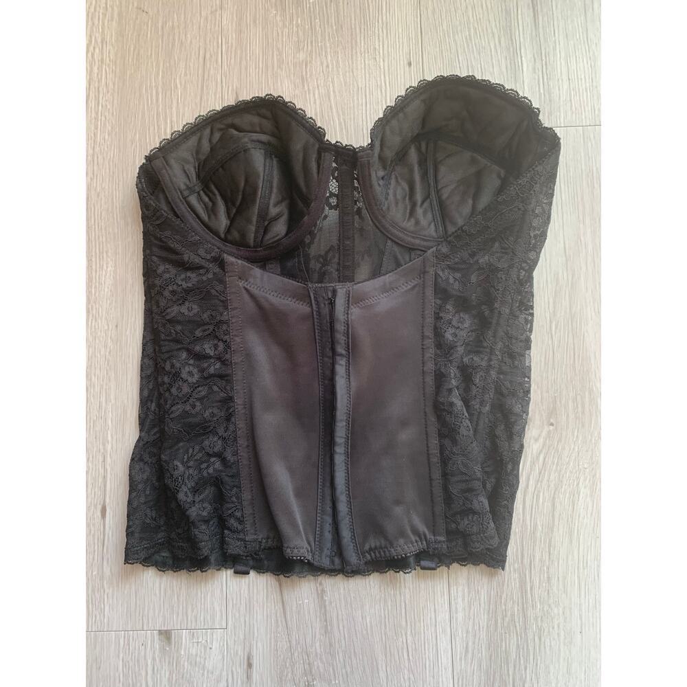 Vintage Lace Bustier Size 36B - Picture 4 of 5